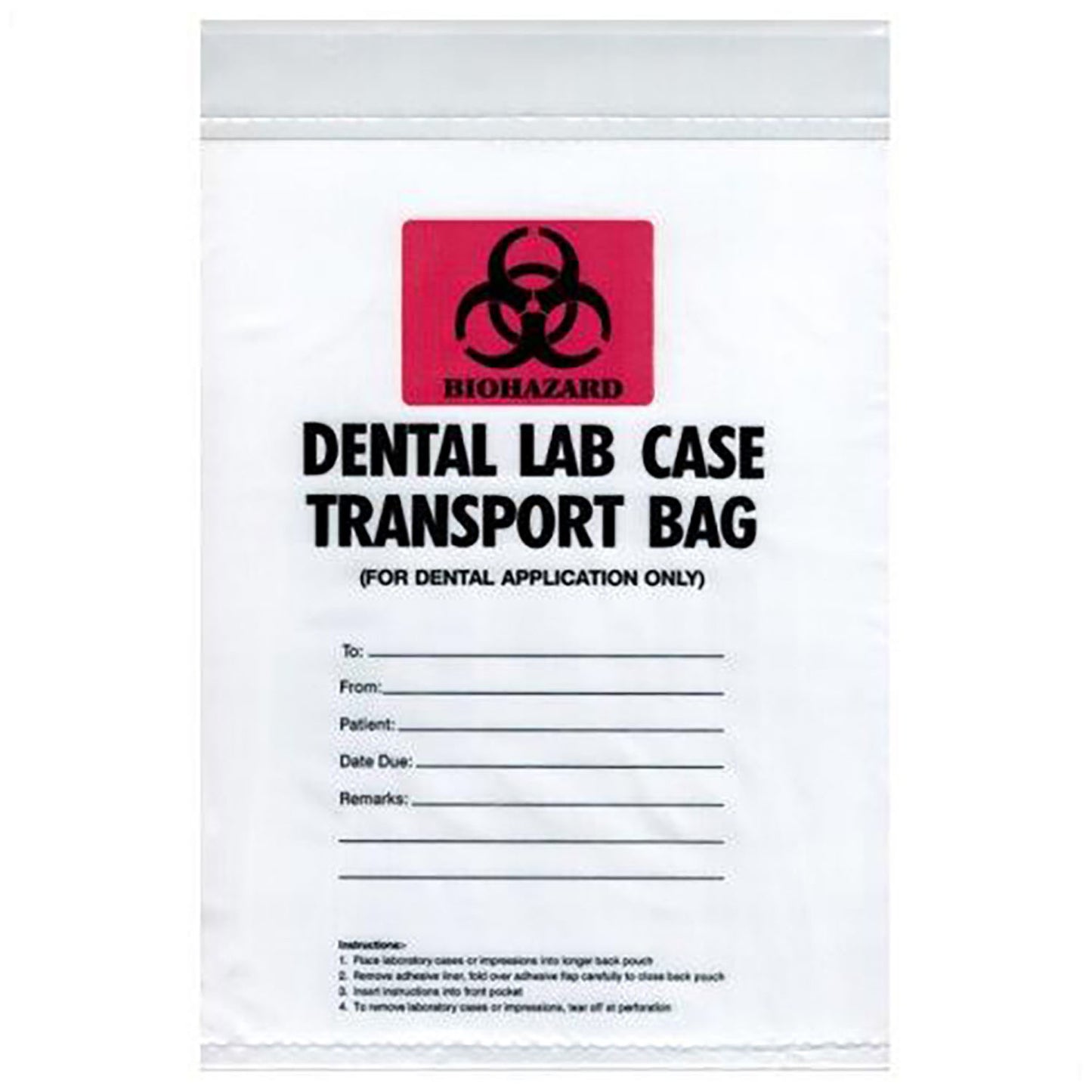 DUKAL UNIPACK PLASTIC BAGS, 100 per box, 10 boxes per case