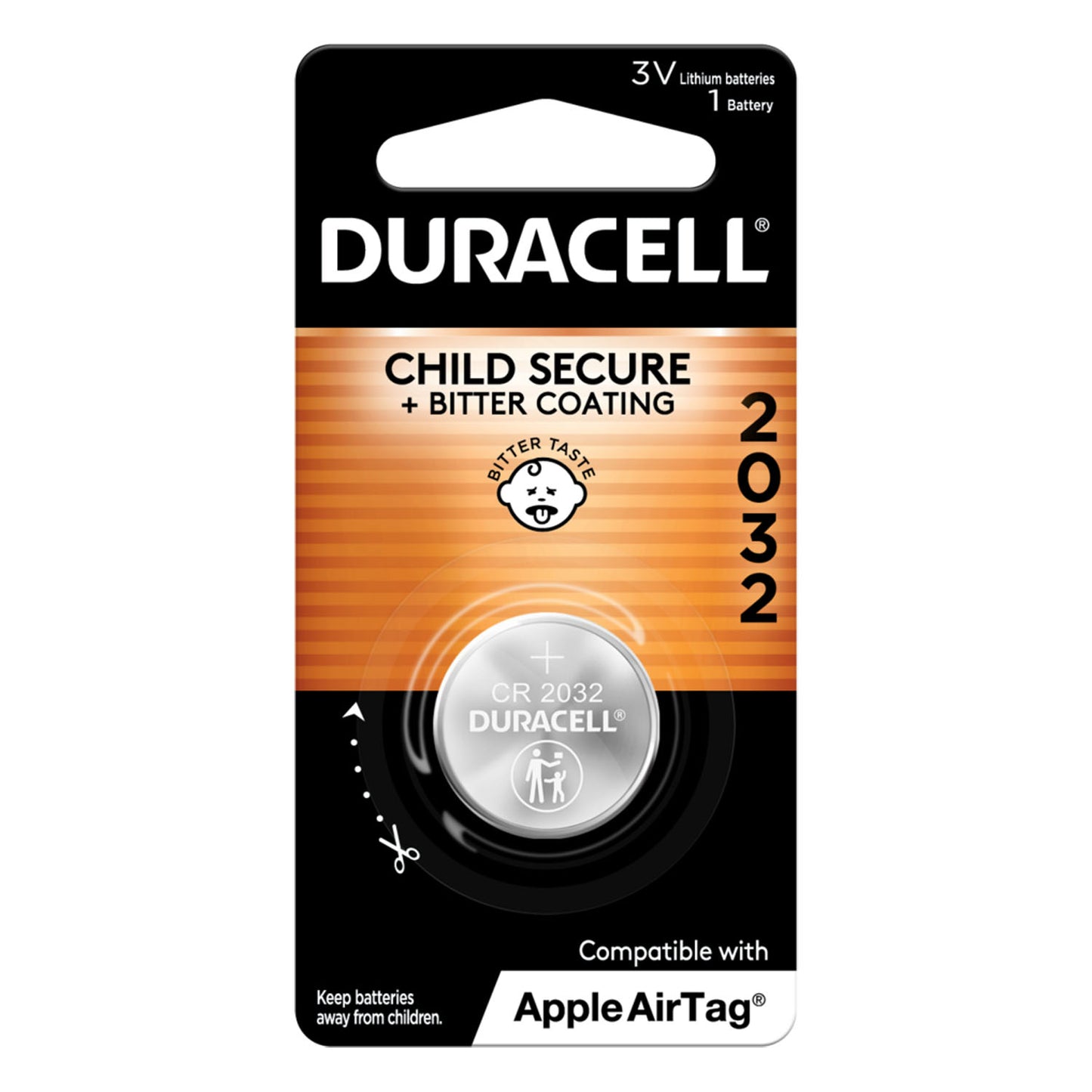 DURACELL MEDICAL ELECTRONIC BATTERY, 1 per pack