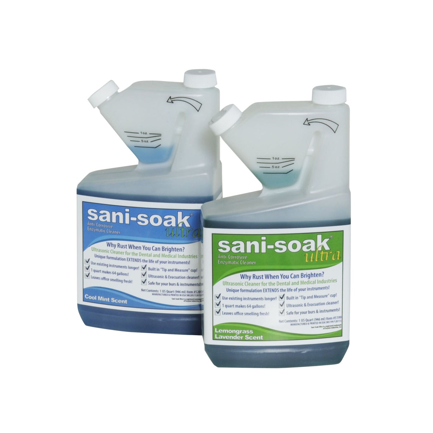 ENZYME INDUSTRIES SANI-SOAK ULTRA, 12 per case