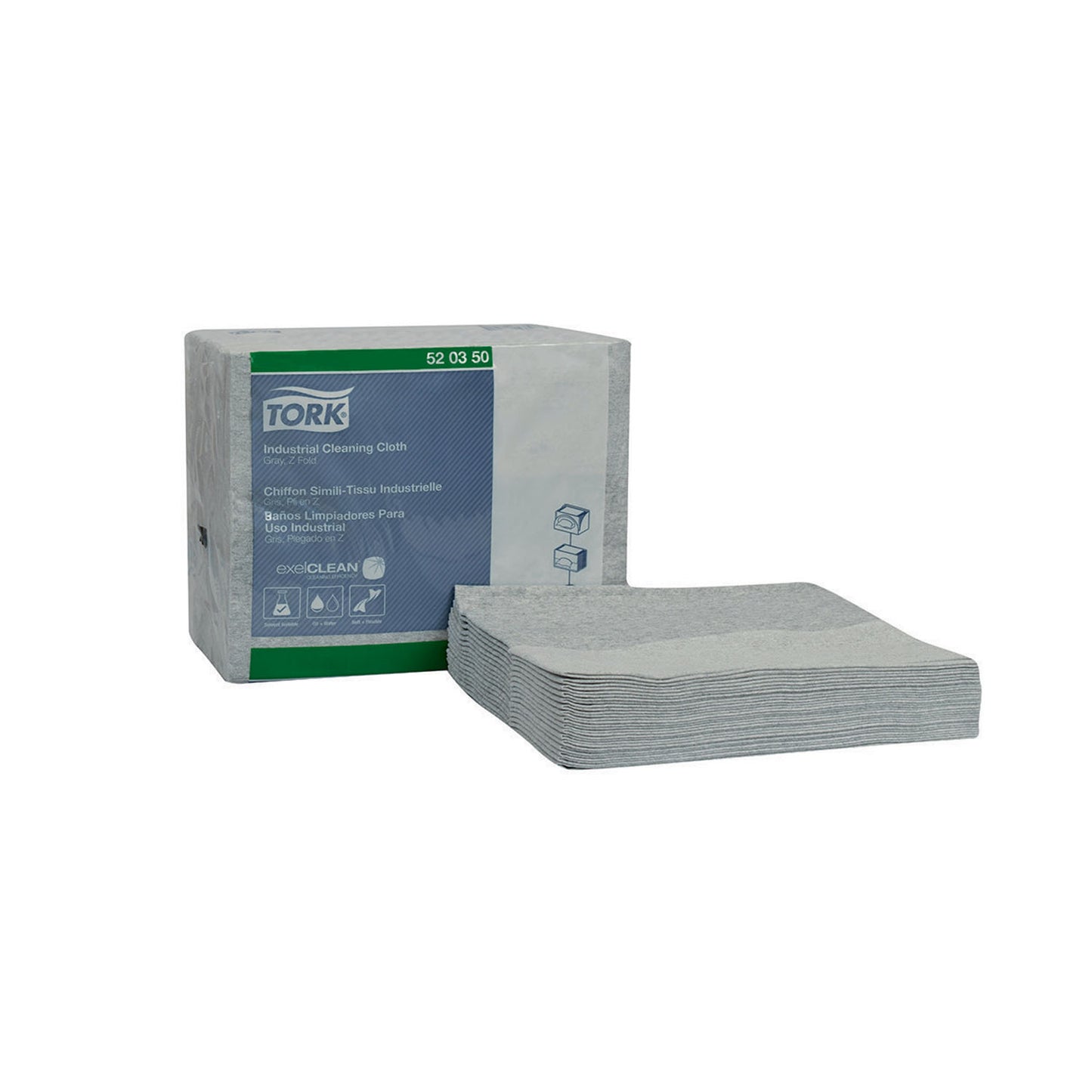 ESSITY TORK CLEANING CLOTH, 8 packs per case