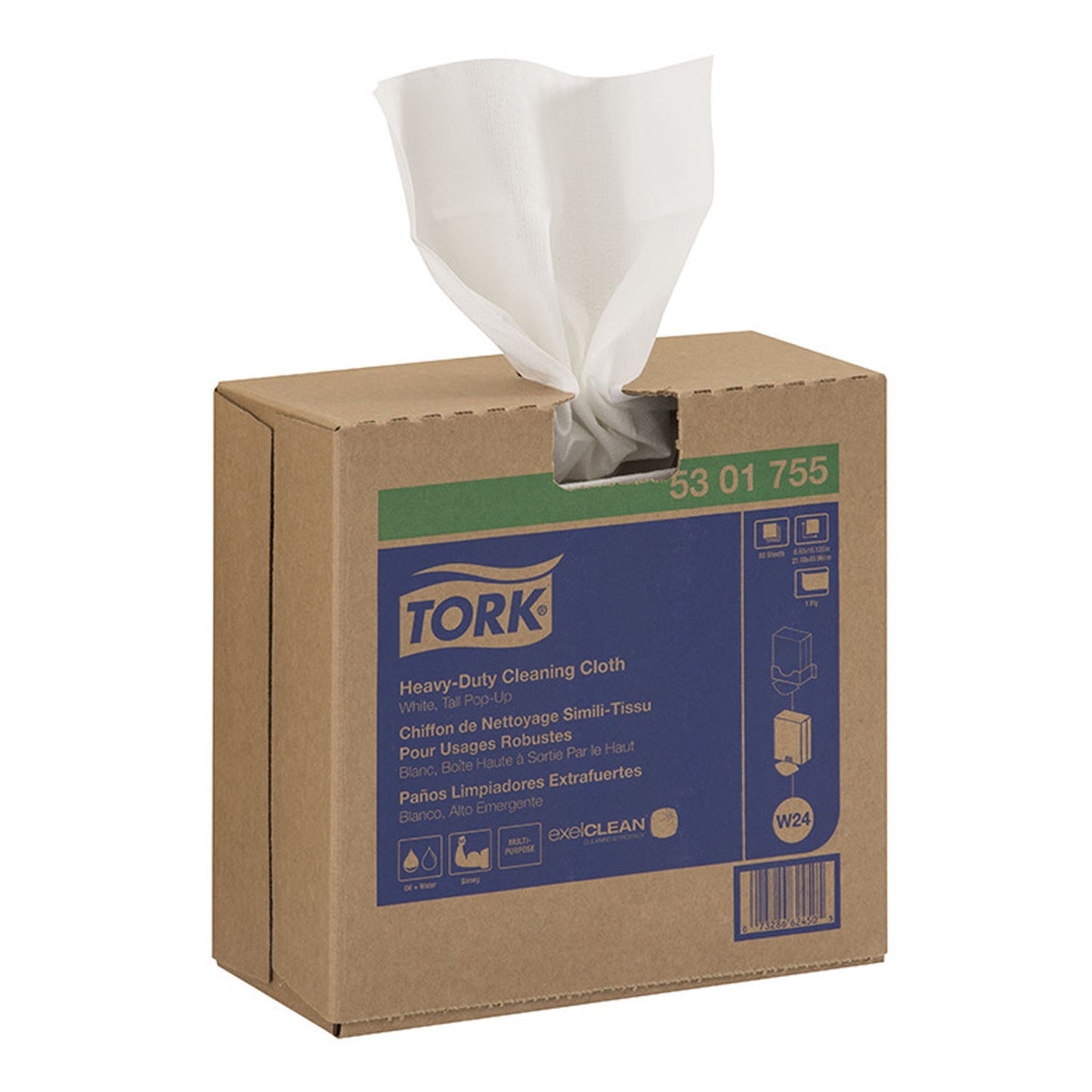 ESSITY TORK CLEANING CLOTH, 5 boxes per case