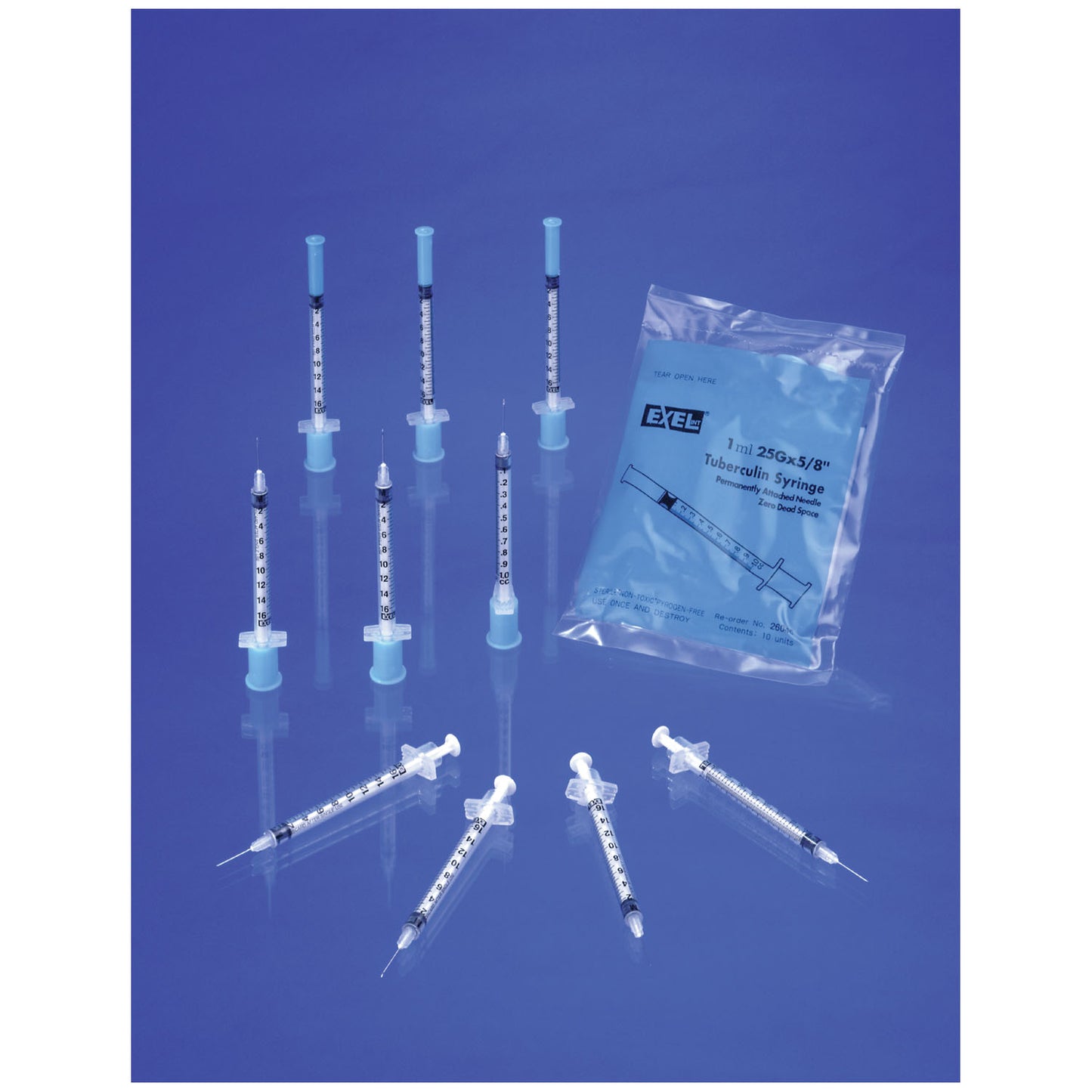 EXEL TB TUBERCULIN SYRINGES, 5 boxes per case