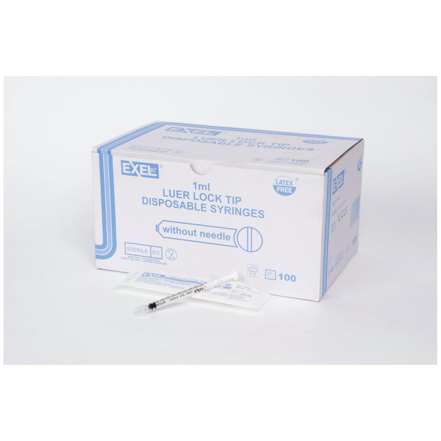 EXEL SYRINGE ONLY - STERILE, 100 per box, 10 boxes per case