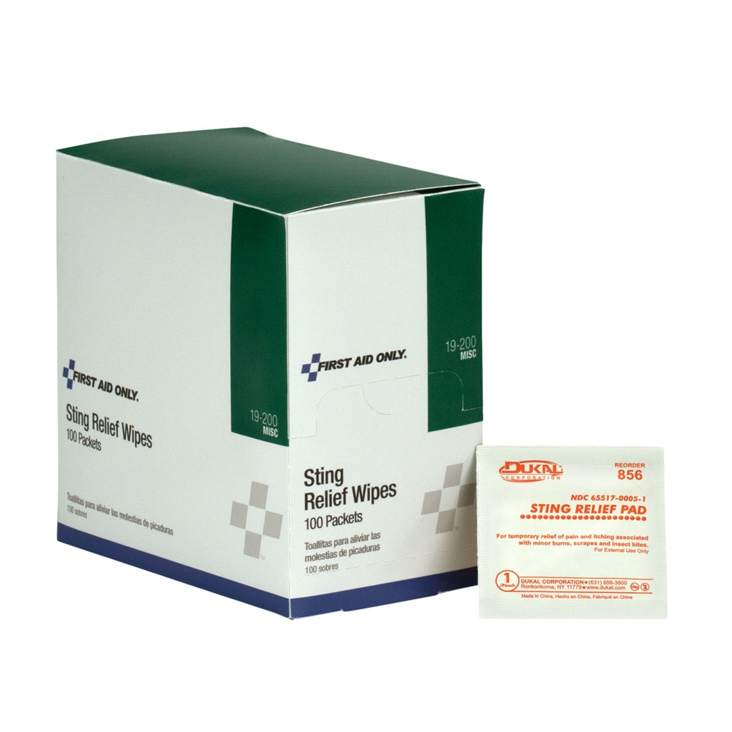 FIRST AID ONLY/ACME UNITED OUTDOOR HAZARDS, 100 per box