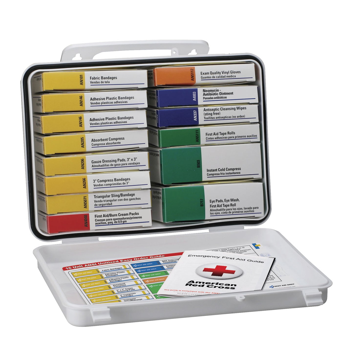 FIRST AID ONLY/ACME UNITED 16 UNIT (25 PERSON) ANSI Z308, 1-2003 COMPLIANT KITS