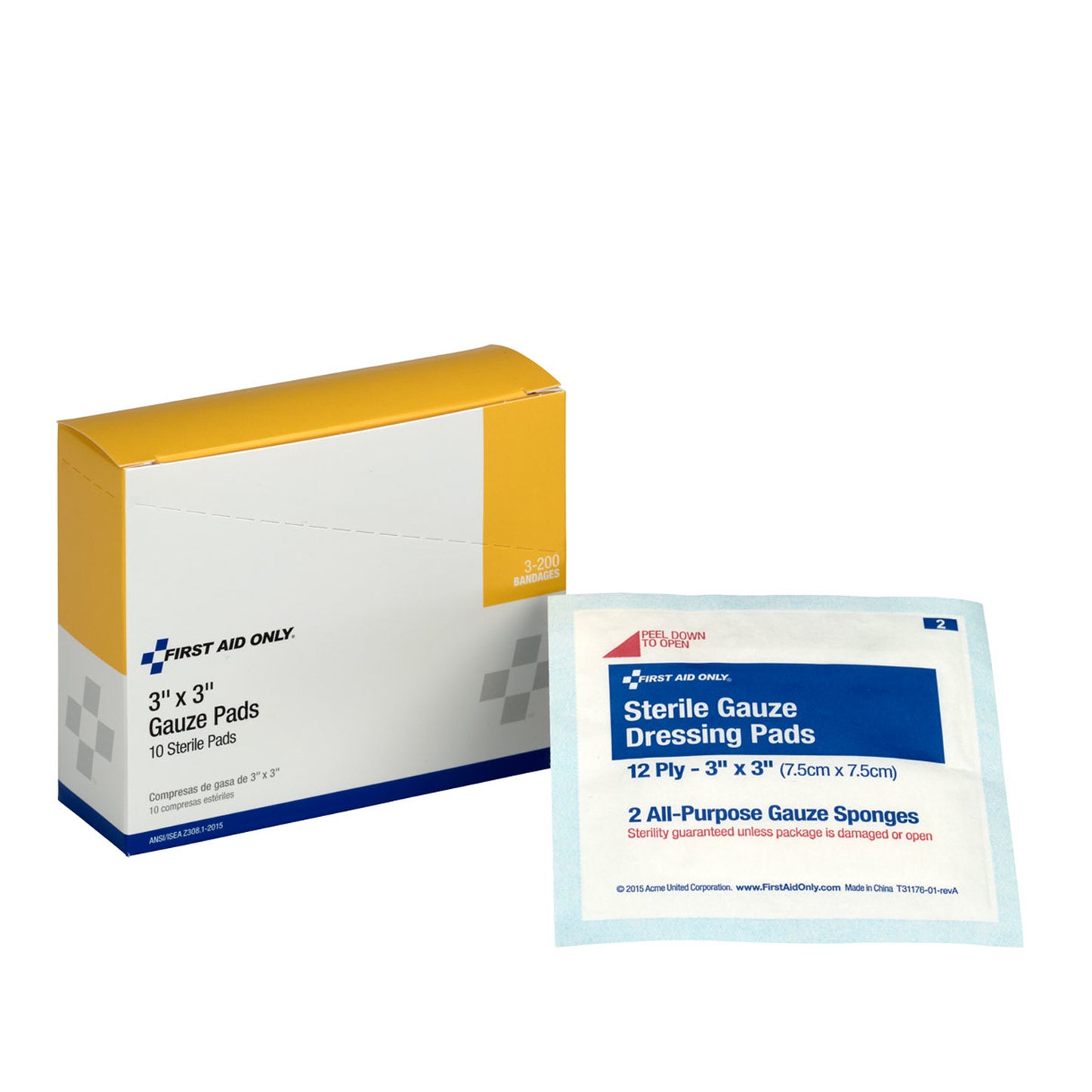 FIRST AID ONLY/ACME UNITED WOUND CARE, 10 per box