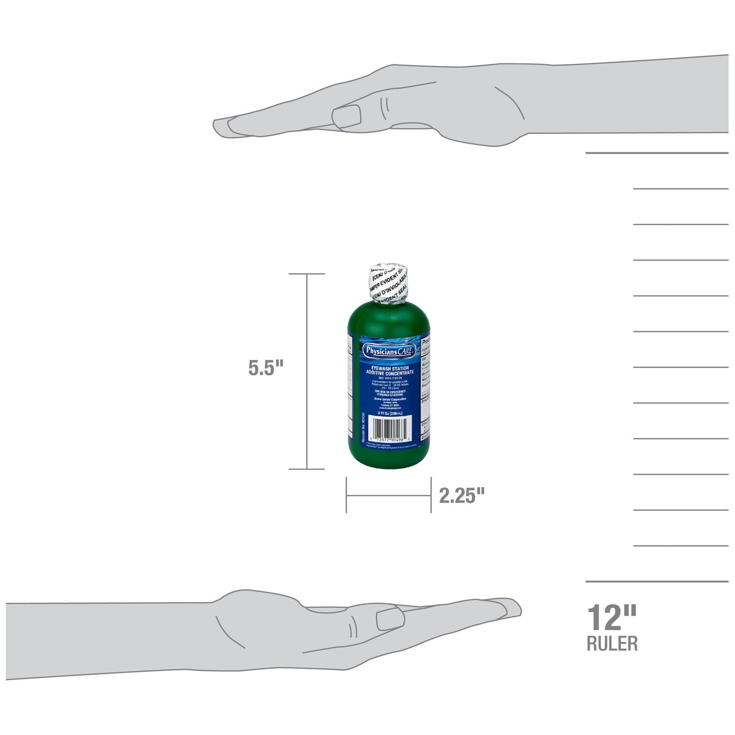 FIRST AID ONLY/ACME UNITED EYEWASH, 12 per case