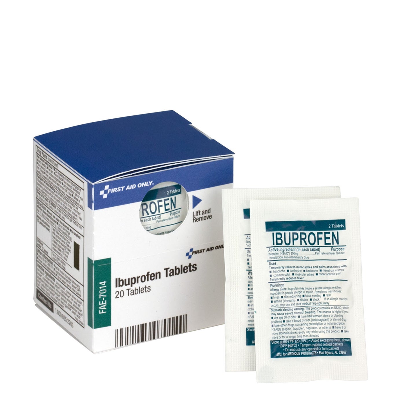 FIRST AID ONLY/ACME UNITED REFILL ITEMS FOR KITS, 2 per pack, 10 packs per box, 24 boxes per case