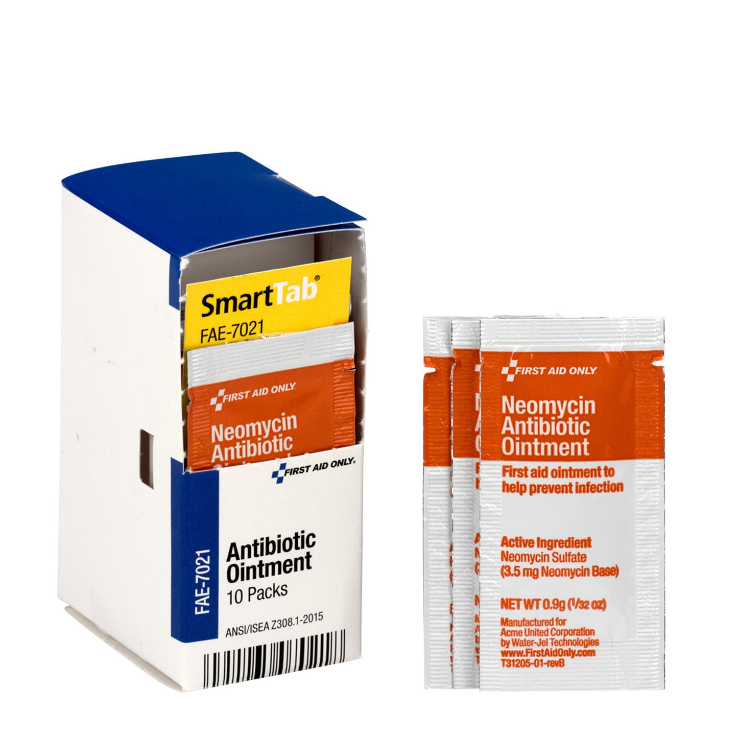 FIRST AID ONLY/ACME UNITED REFILL ITEMS FOR KITS, 10 per box, 24 boxes per case