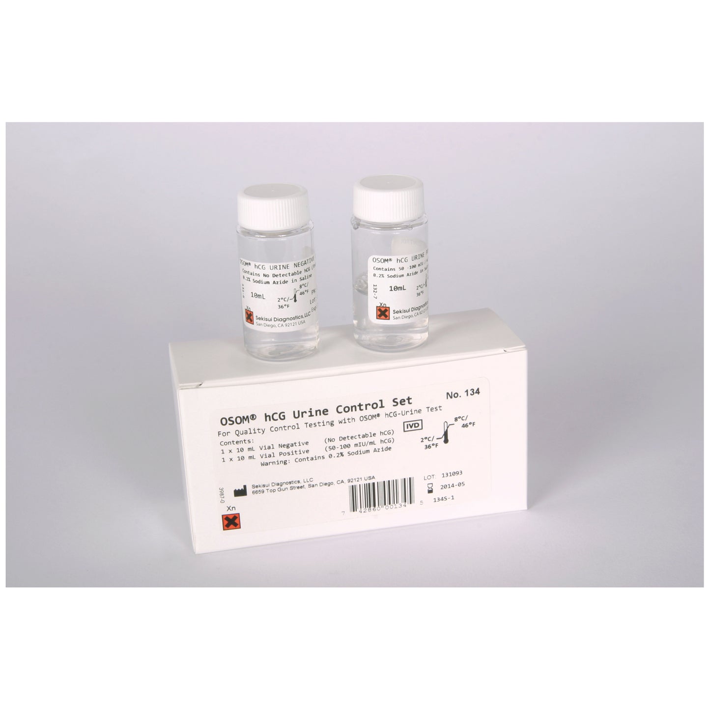 SEKISUI OSOM HCG URINE CONTROL SET