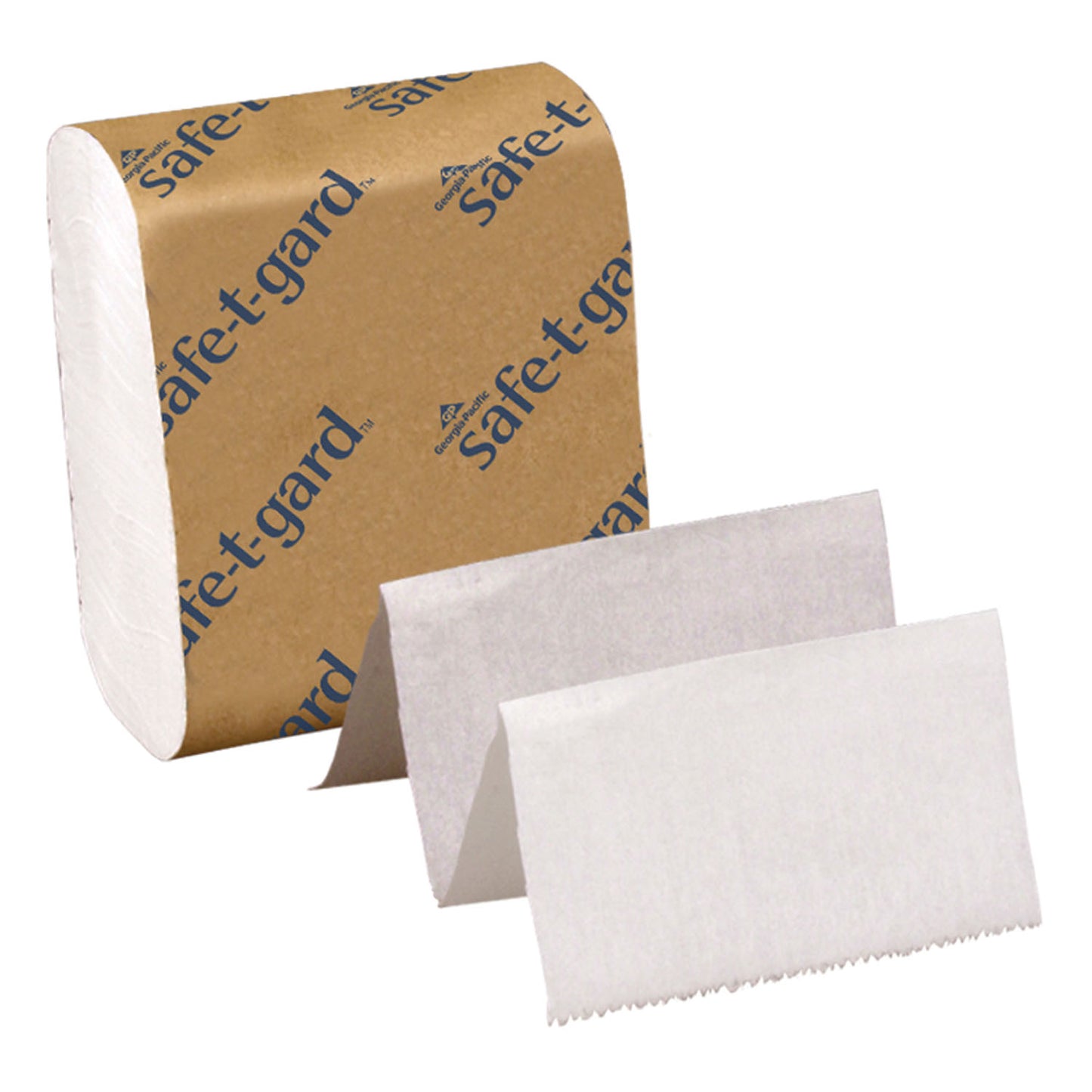GEORGIA-PACIFIC SAFE-T-GARD DOOR TISSUE SHEETS, 40 packs per case