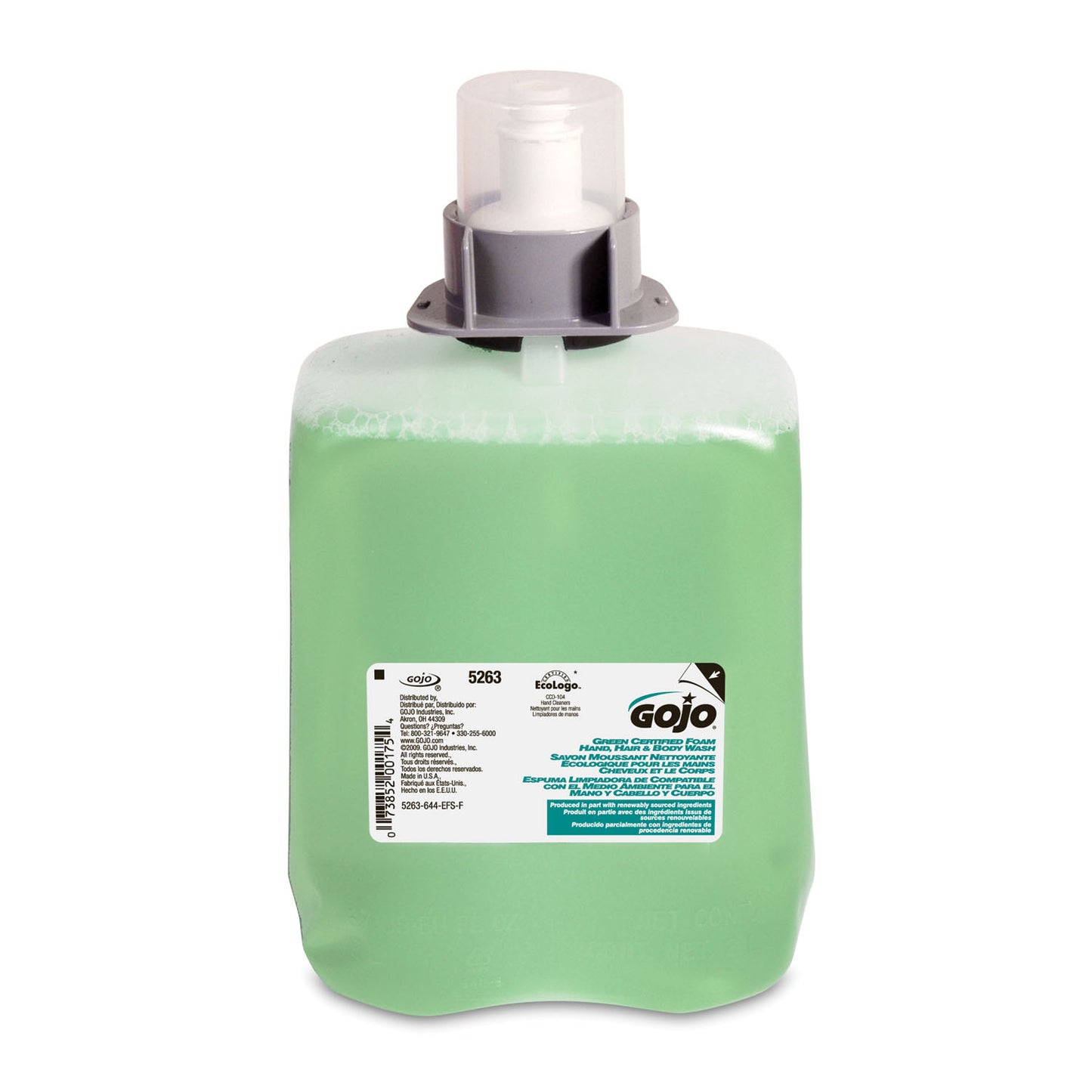 GOJO PROVON FOAMING HAIR & BODY WASH, 2 per case