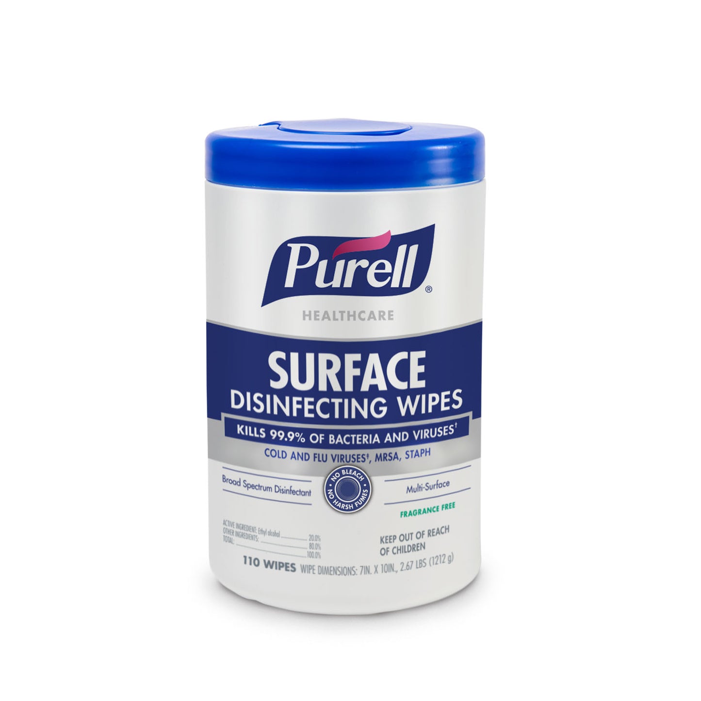 GOJO PURELL HEALTHCARE SURFACE DISINFECTANT, 6 per count