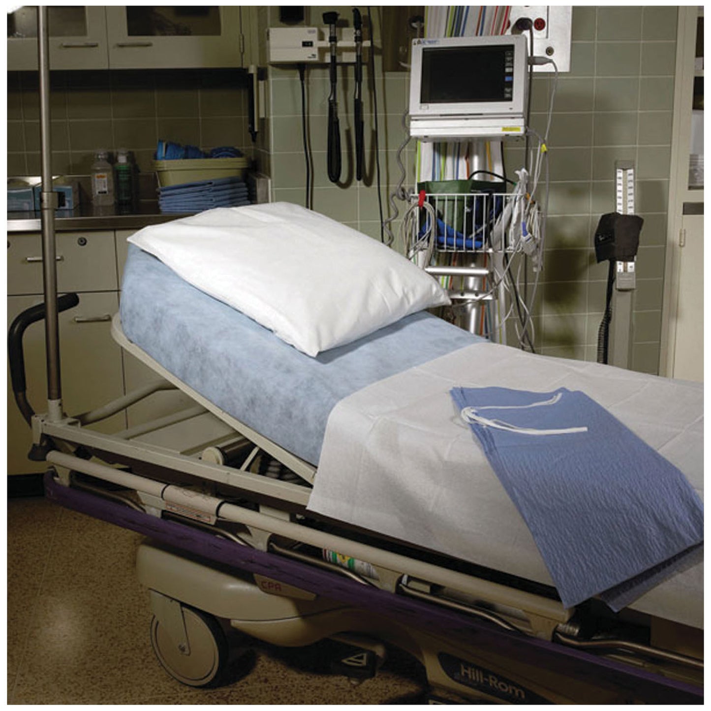 GRAHAM MEDICAL PREMIUM STRETCHER SHEETS, 25 per case