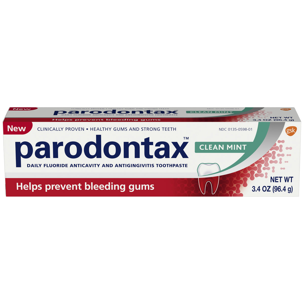 HALEON PARODONTAX DAILY FLUORIDE ANTICAVITY AND ANTIGINGIVITIS TOOTHPASTE