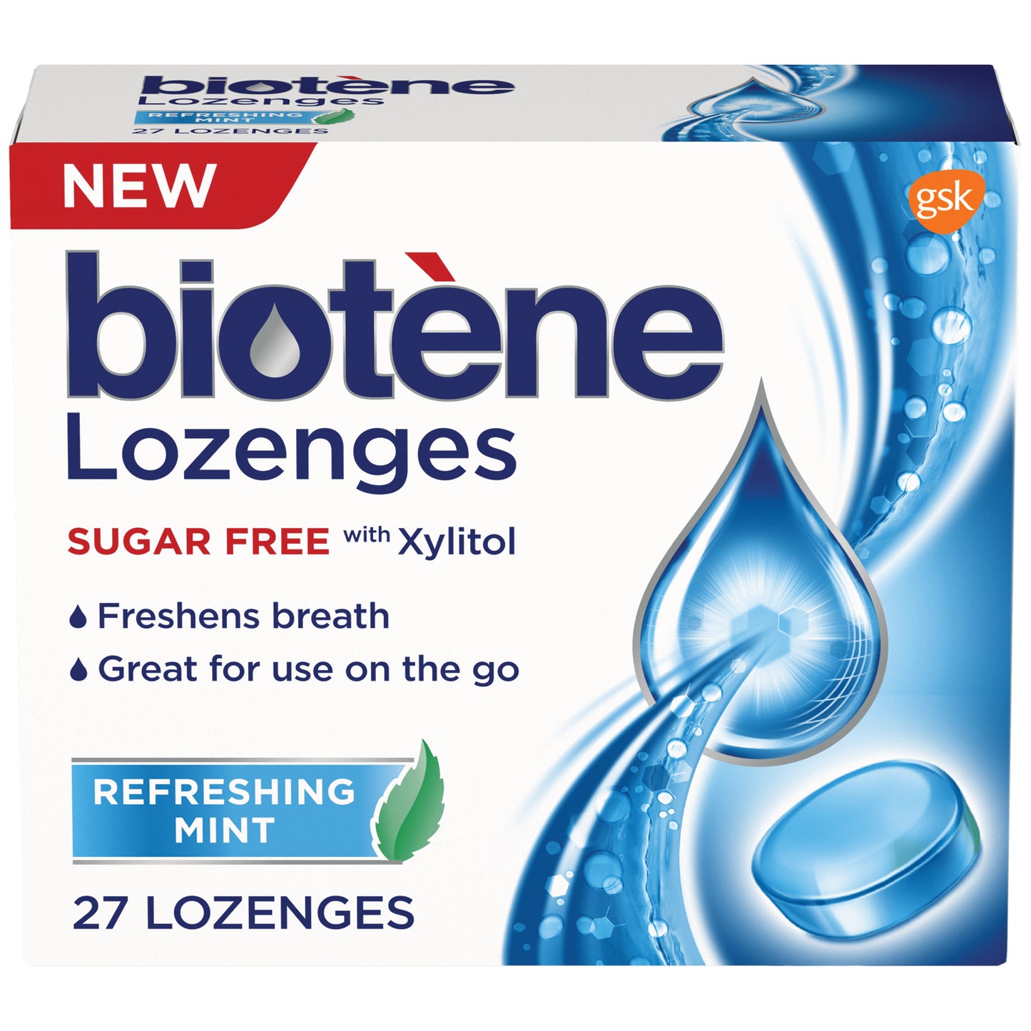 HALEON BIOTENE LOZENGES, 12 boxes per case