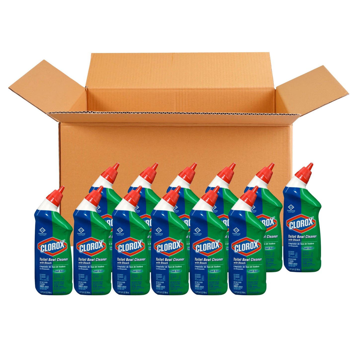 CLOROX TOILET BOWL CLEANER, 12 per case