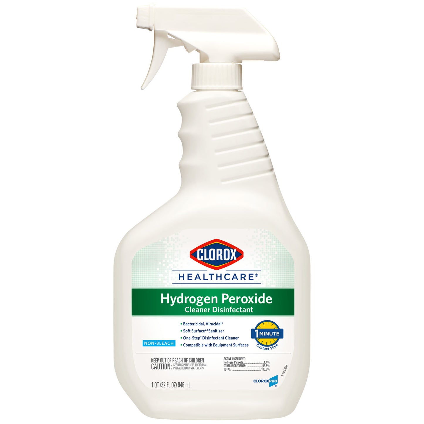 CLOROX HEALTHCARE HYDROGEN PEROXIDE CLEANER, 9 per case