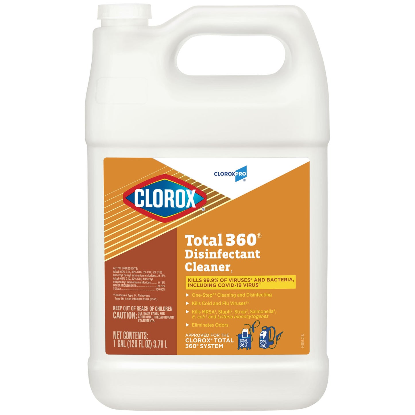 CLOROX TOTAL 360 CHEMISTRIES, 4 per case