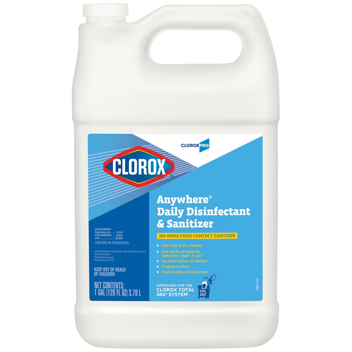 CLOROX TOTAL 360 CHEMISTRIES, 4 per case