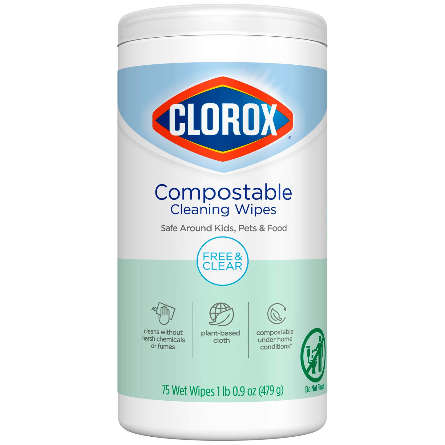 CLOROX COMMERCIAL SOLUTIONS DISINFECTING WIPES, 6 per case