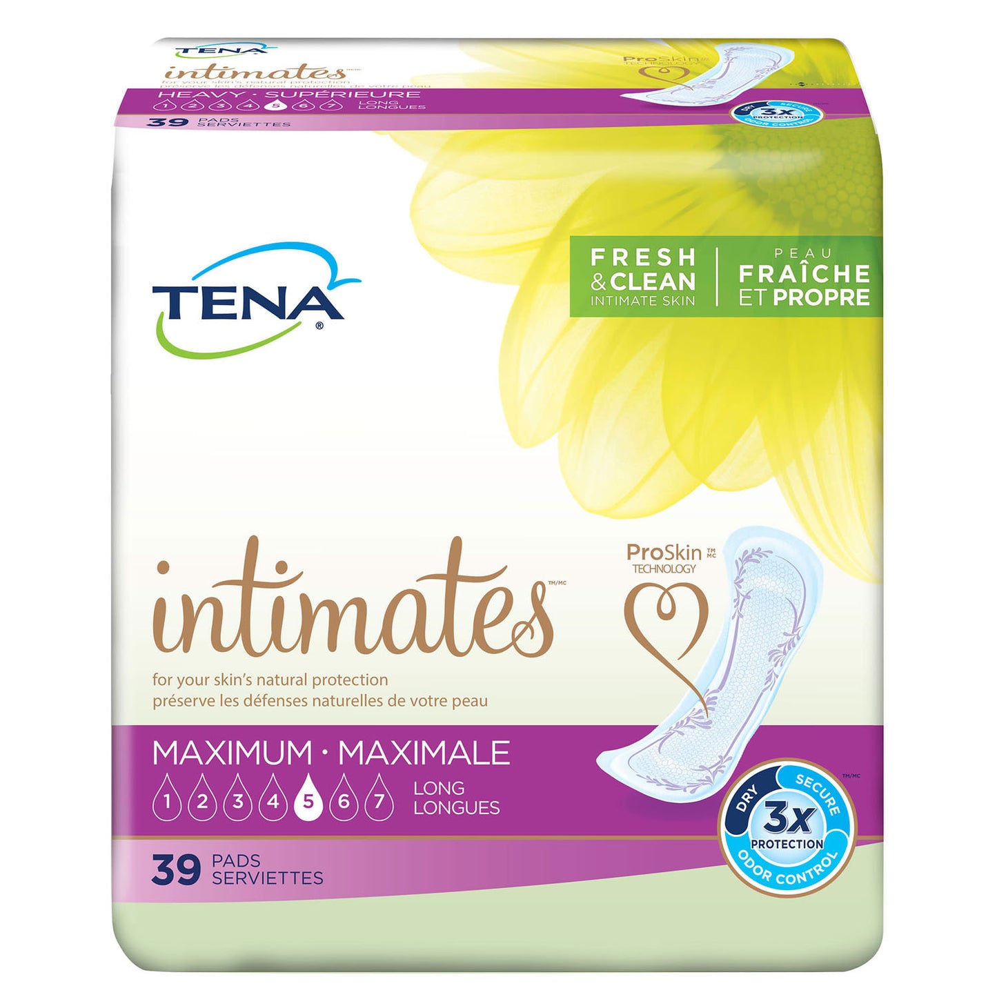ESSITY HMS TENA SENSITIVE CARE(TM/MC) PADS & LINERS, 39 per pack, 3 packs per case