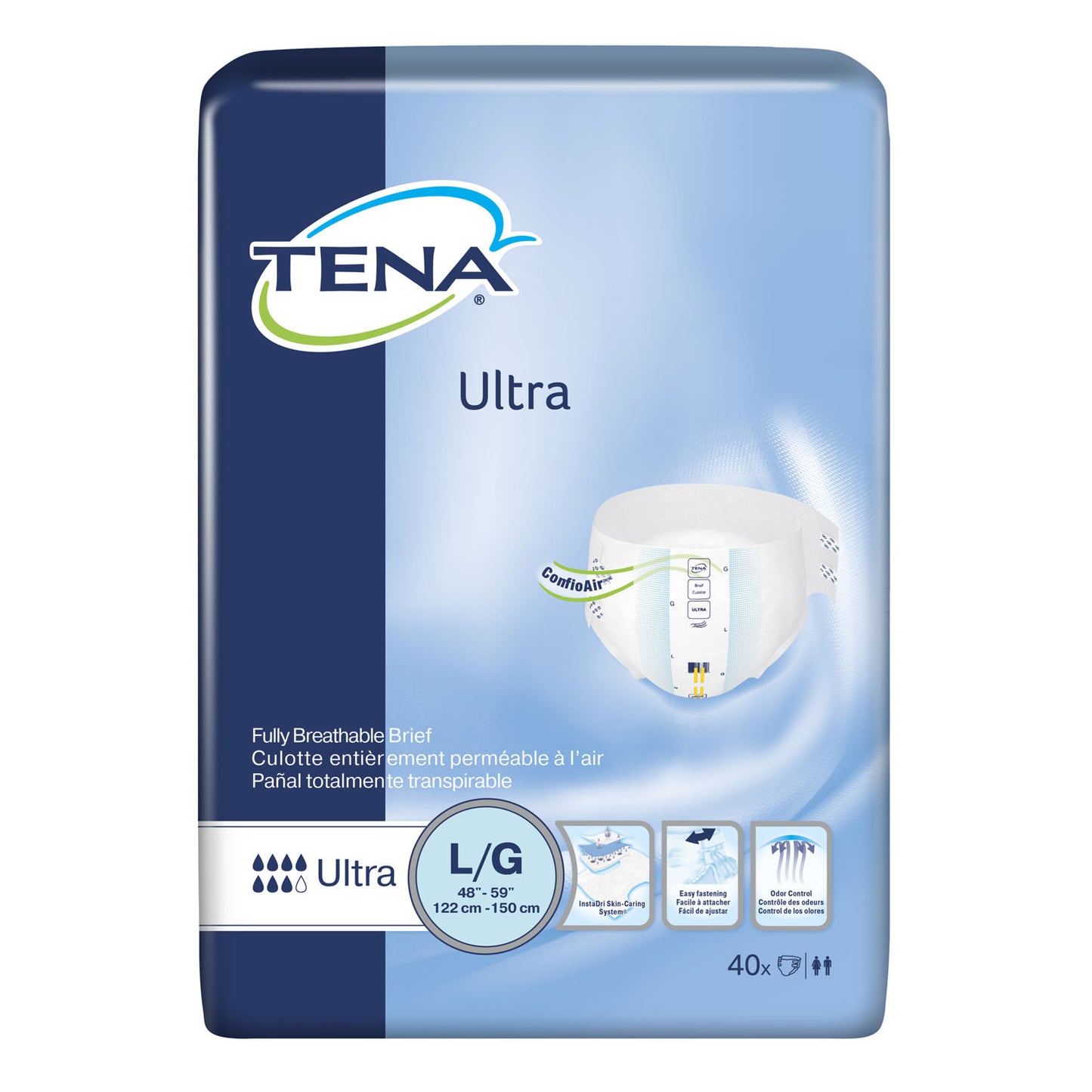 ESSITY HMS TENA ULTRA BRIEF, 40 per pack, 2 packs per case