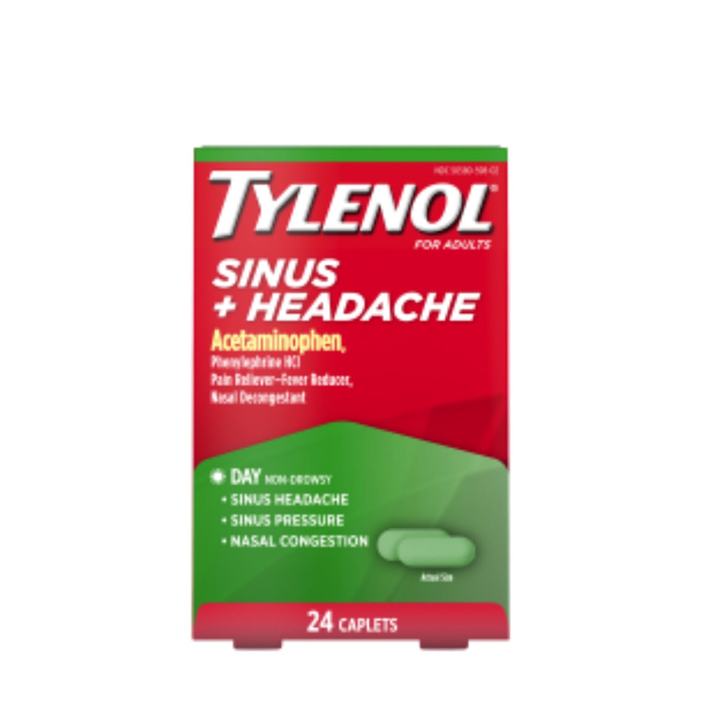 KENVUE TYLENOL CAPLETS & TABLETS, 6 per box, 8 boxes per case