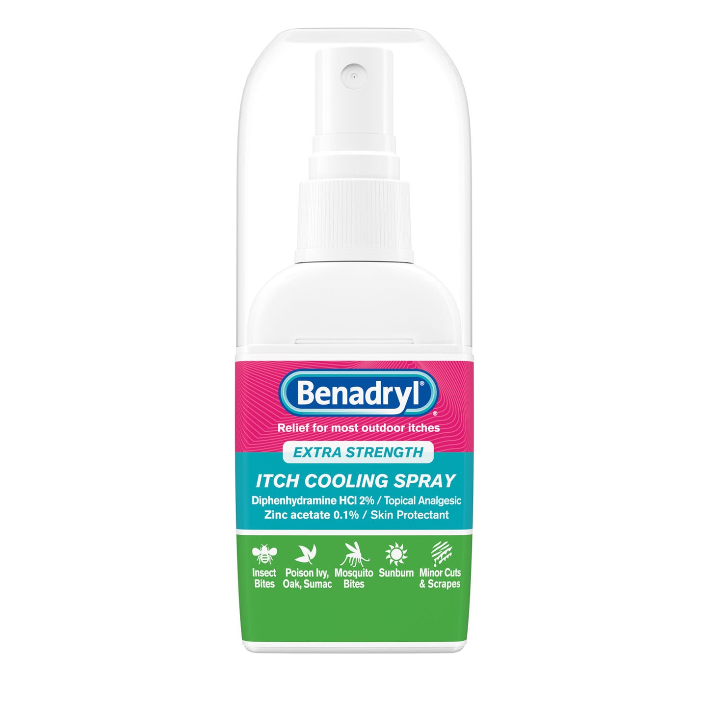 KENVUE BENADRYL TOPICAL SPRAY, 24 per case