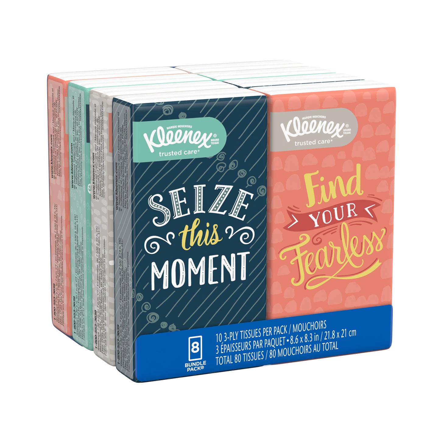KIMBERLY-CLARK CONSUMER FACIAL TISSUE, 10 per pack