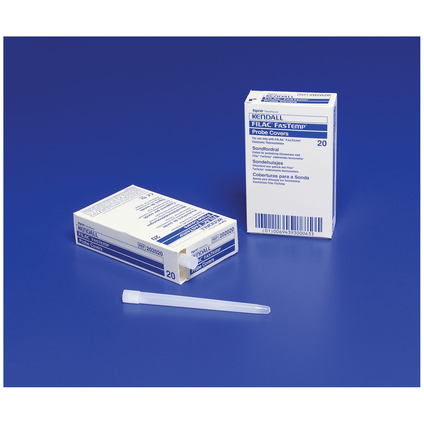 CARDINAL HEALTH FASTEMP PROBE COVERS, 20 per pack, 25 packs per carton, 10 cartons per case
