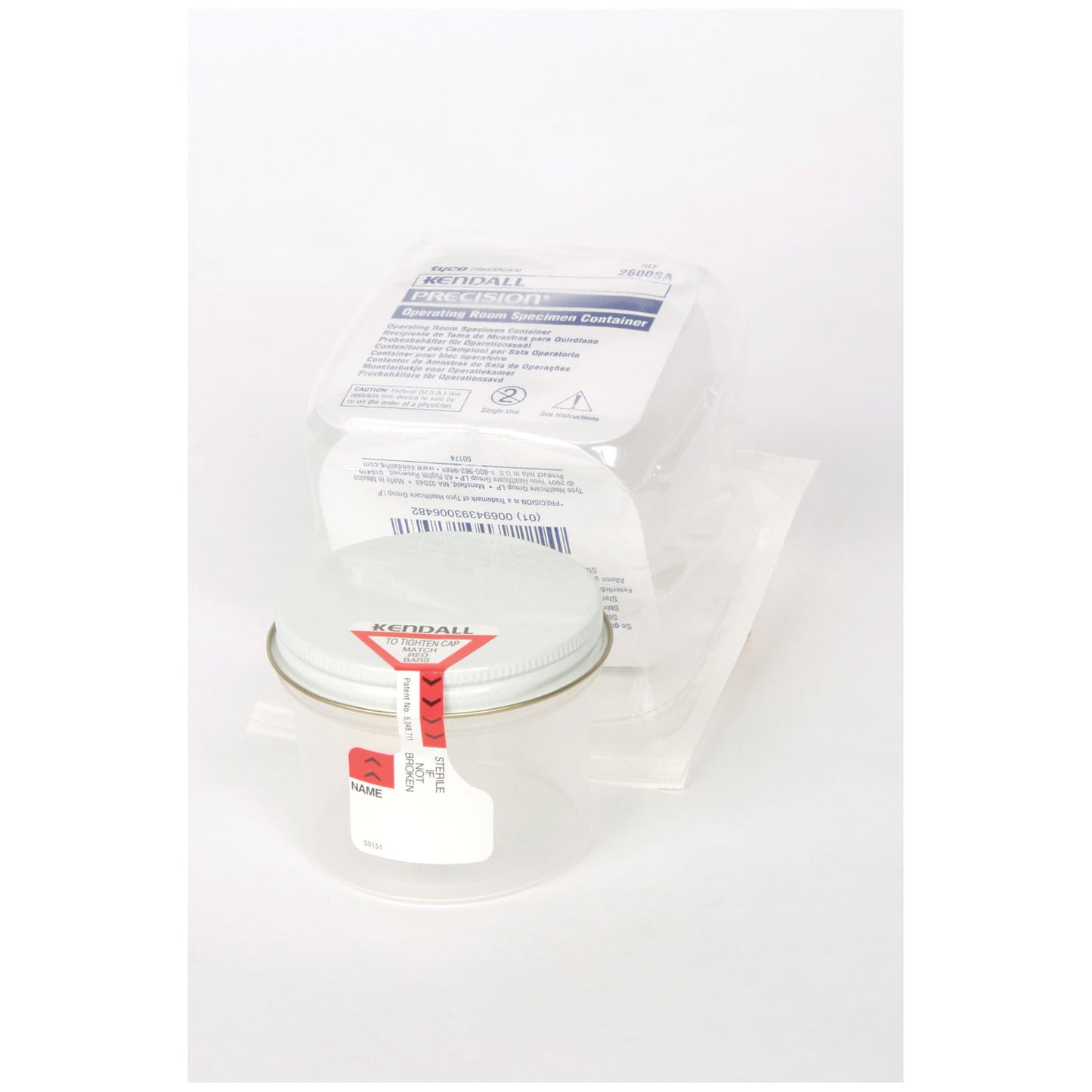 CARDINAL HEALTH PRECISION SPECIMEN CONTAINERS, 100 per case