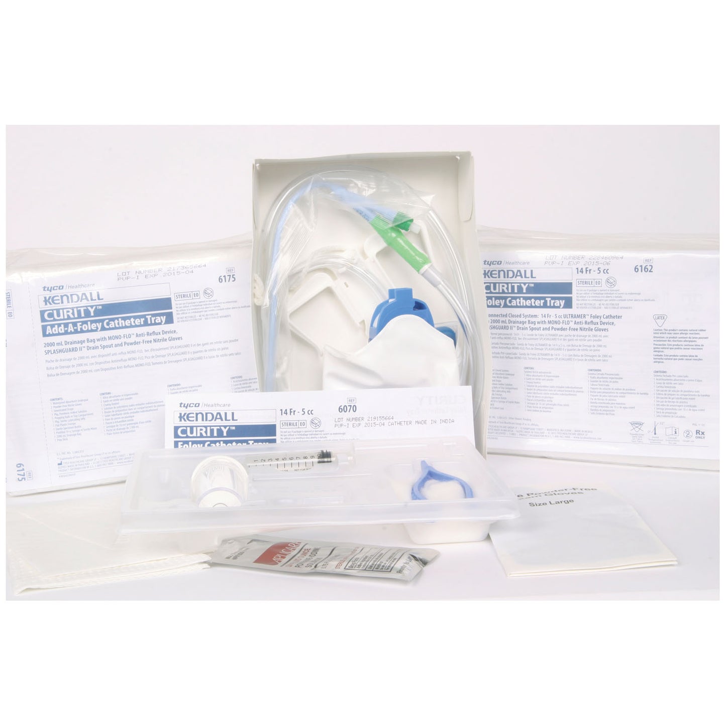 CARDINAL HEALTH FOLEY CATHETERIZATION TRAY WITH DRAIN BAG, 10 per case