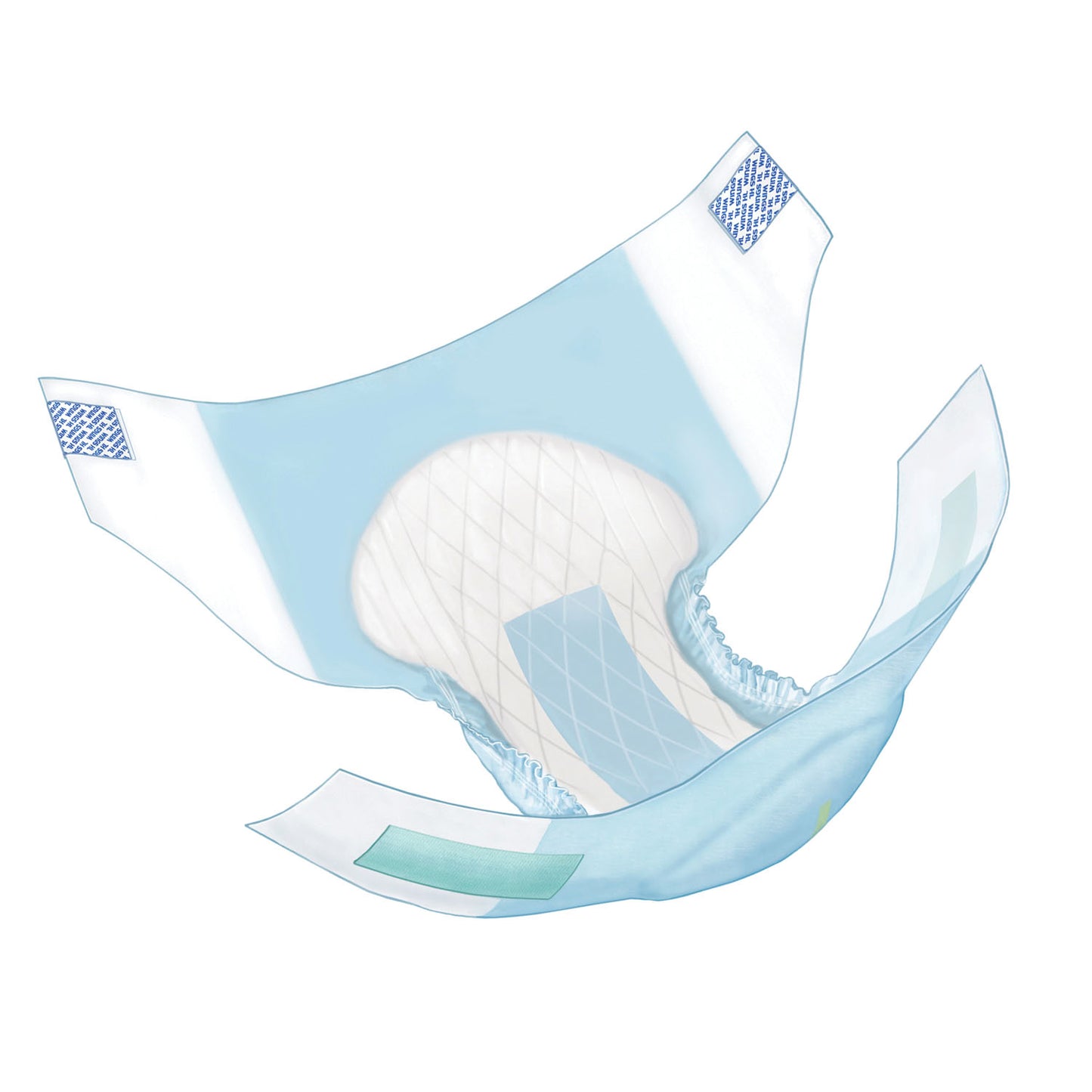 CARDINAL HEALTH WINGS HOOK & LOOP ADULT BRIEFS HEAVY ABSORBENCY