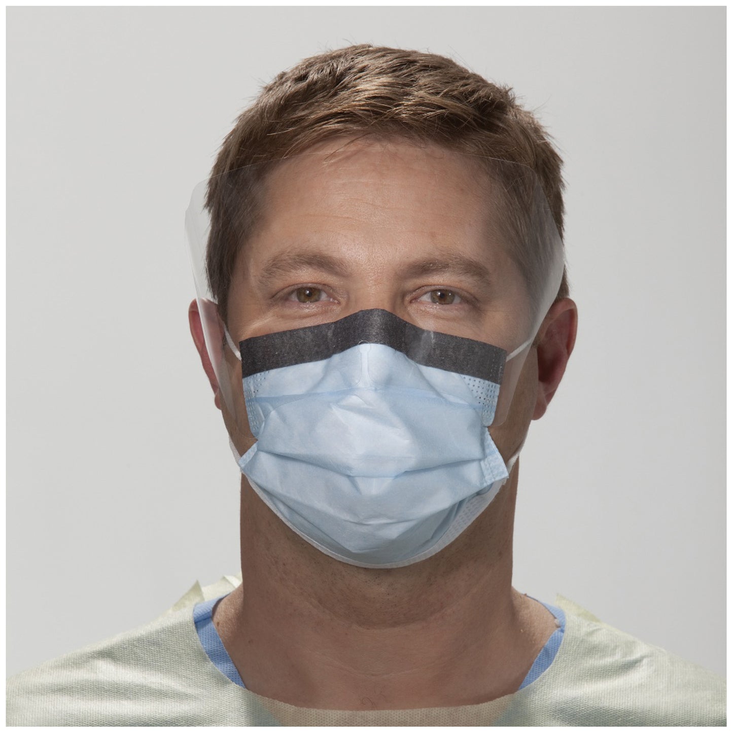 HALYARD FLUIDSHIELD FACE MASKS