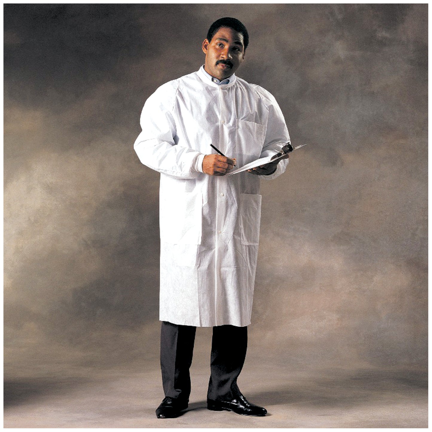 HALYARD BASIC LAB COAT, 25 per case