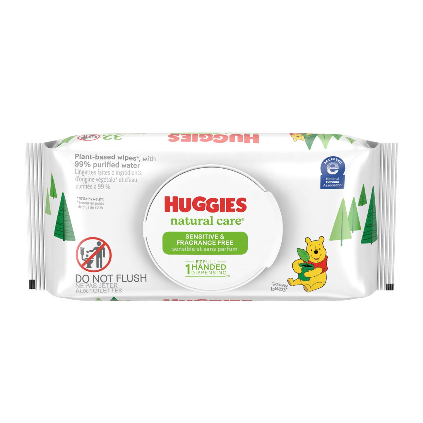KIMBERLY-CLARK HUGGIES NATURAL CARE BABY WIPES