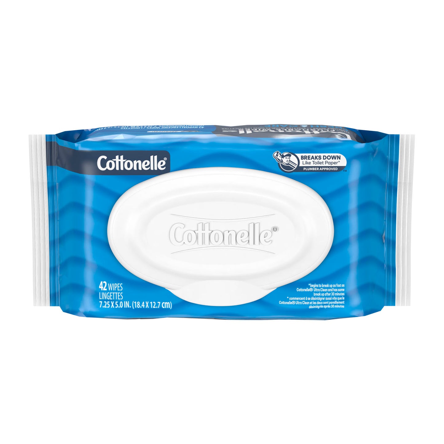 KIMBERLY-CLARK COTTONELLE MOIST WIPES, 12 per case