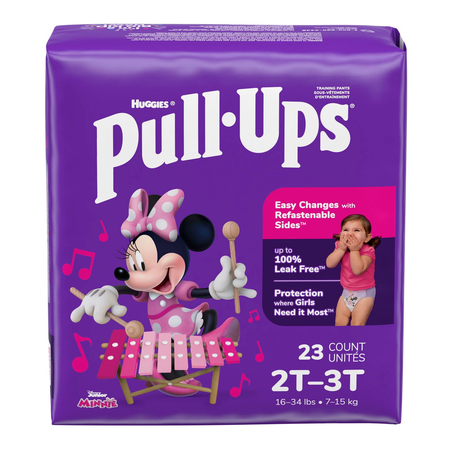 KIMBERLY-CLARK PULL-UPS LEARNING DESIGN TRAINING PANTS, 23 per pack, 4 packs per case