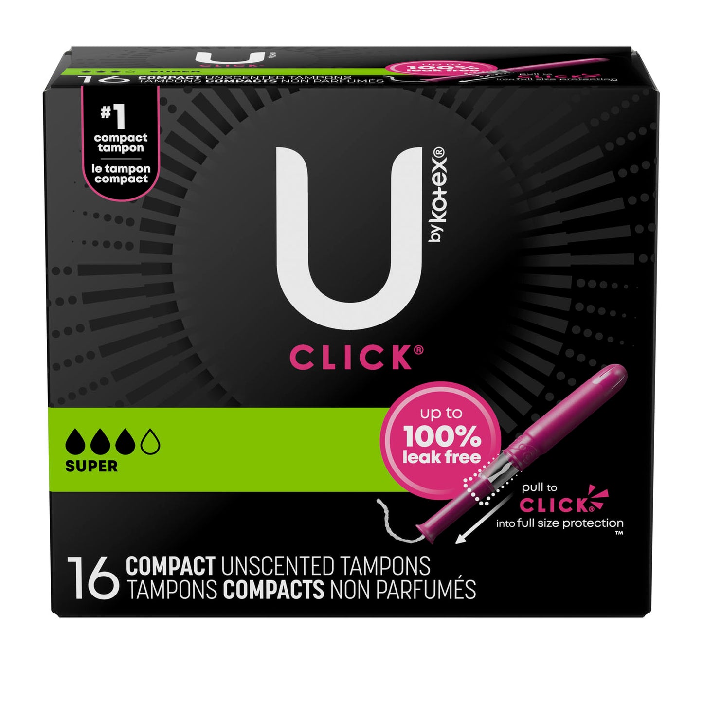 KIMBERLY-CLARK FEMININE CARE PRODUCTS, 16 per pack, 8 packs per case