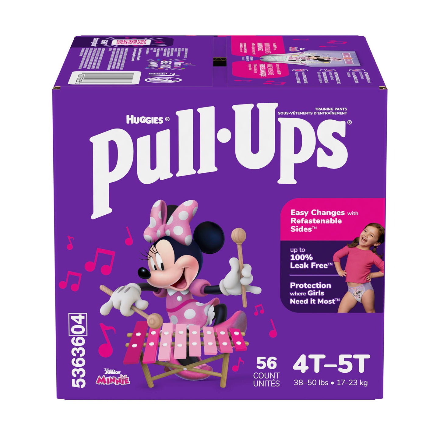 KIMBERLY-CLARK PULL-UPS LEARNING DESIGN TRAINING PANTS, 56 per pack, 1 pack per case