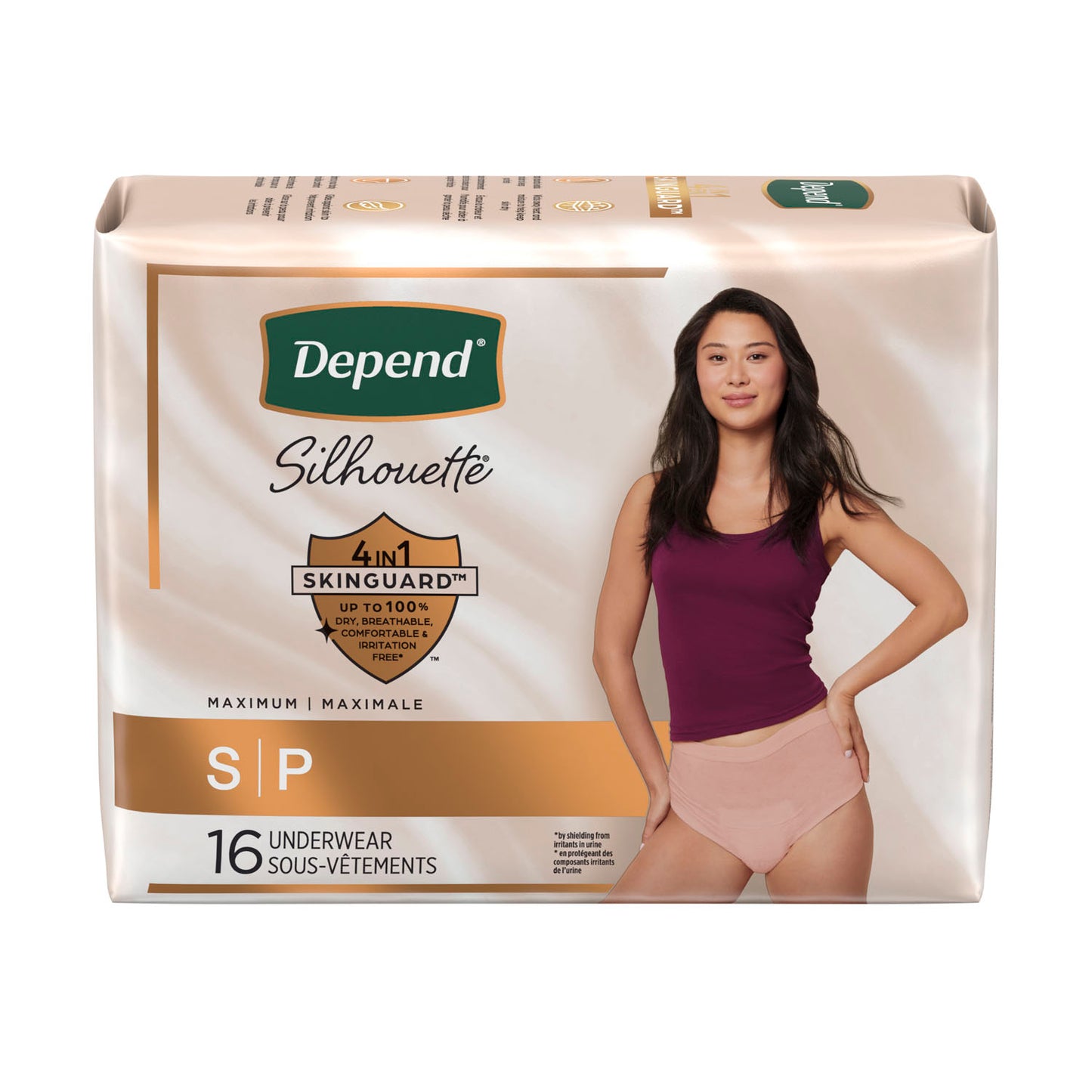 KIMBERLY-CLARK DEPEND PROTECTIVE UNDERWEAR, 16 per pack, 2 packs per case