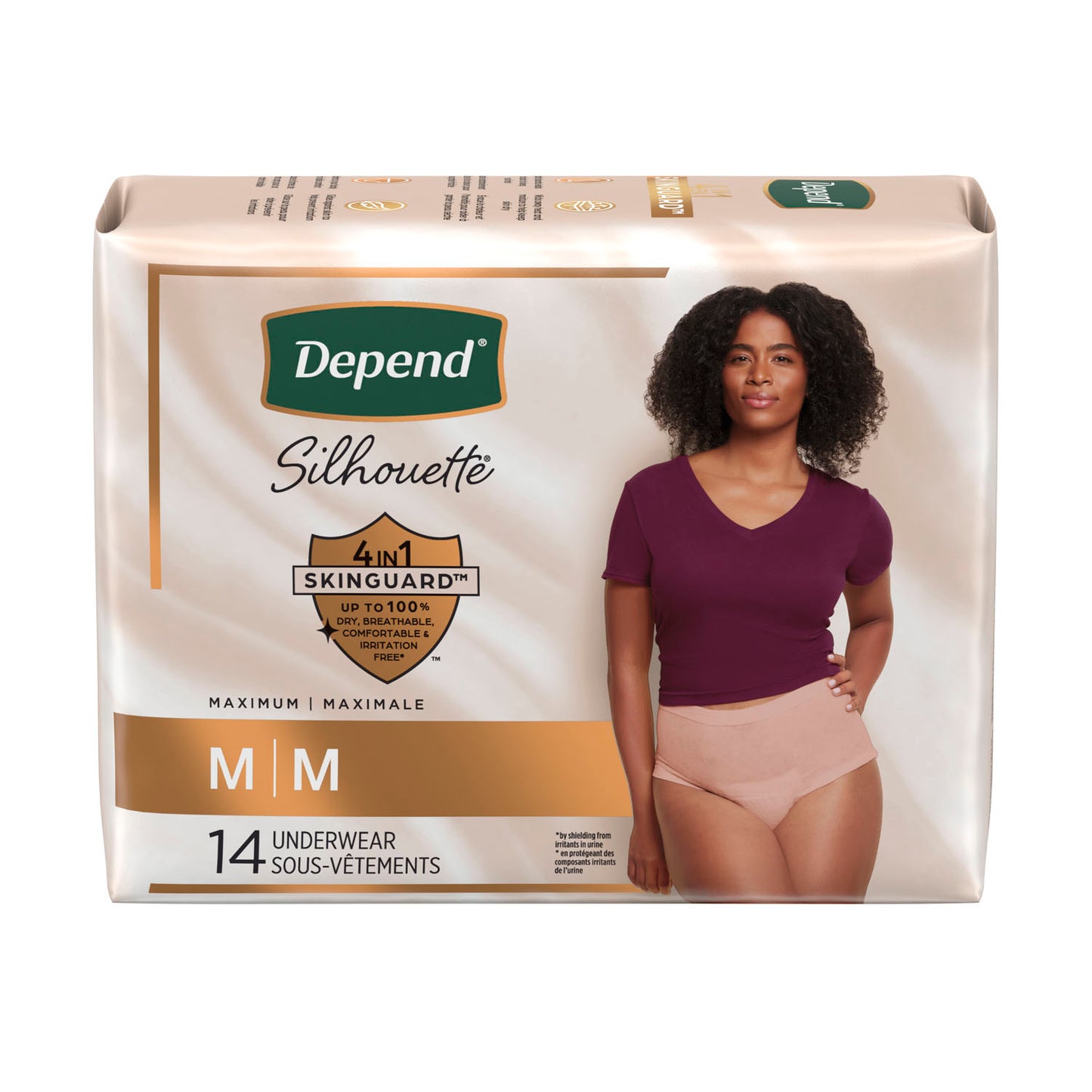 KIMBERLY-CLARK DEPEND PROTECTIVE UNDERWEAR, 14 per pack, 2 packs per case