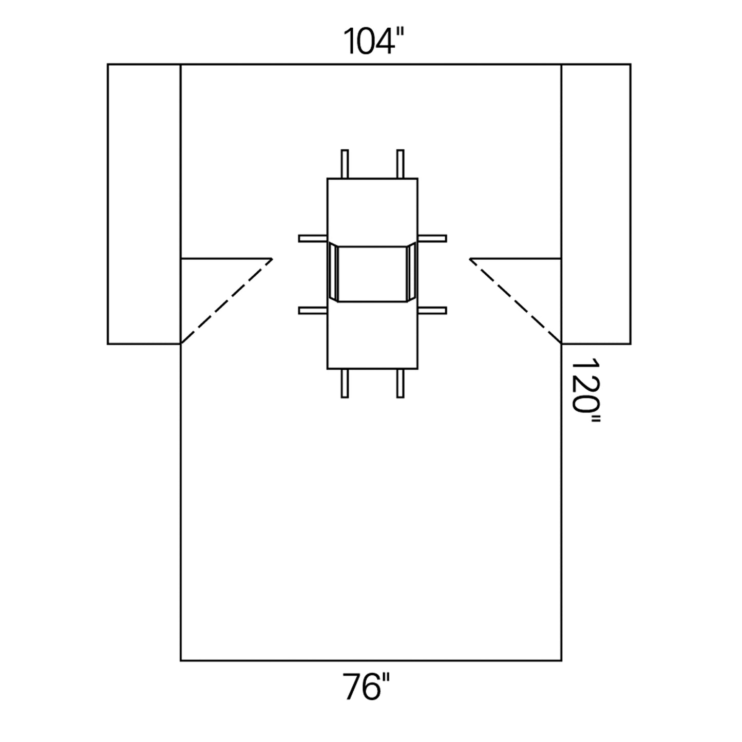 HALYARD DRAPES, 12 per case