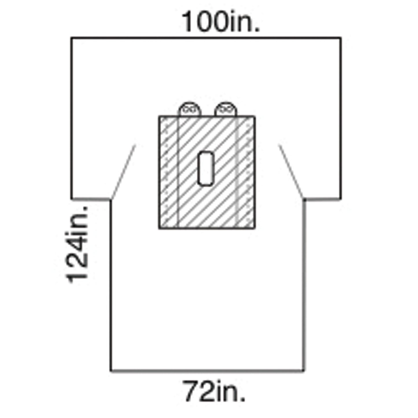 HALYARD DRAPES, 13 per case