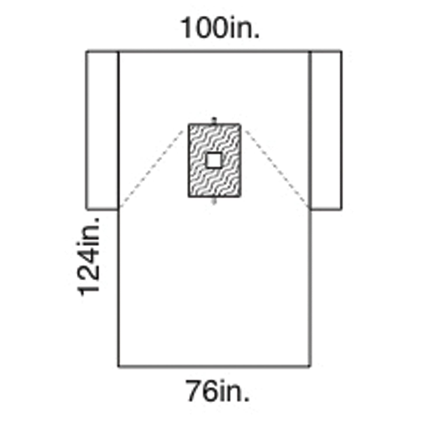 HALYARD DRAPES, 10 per case
