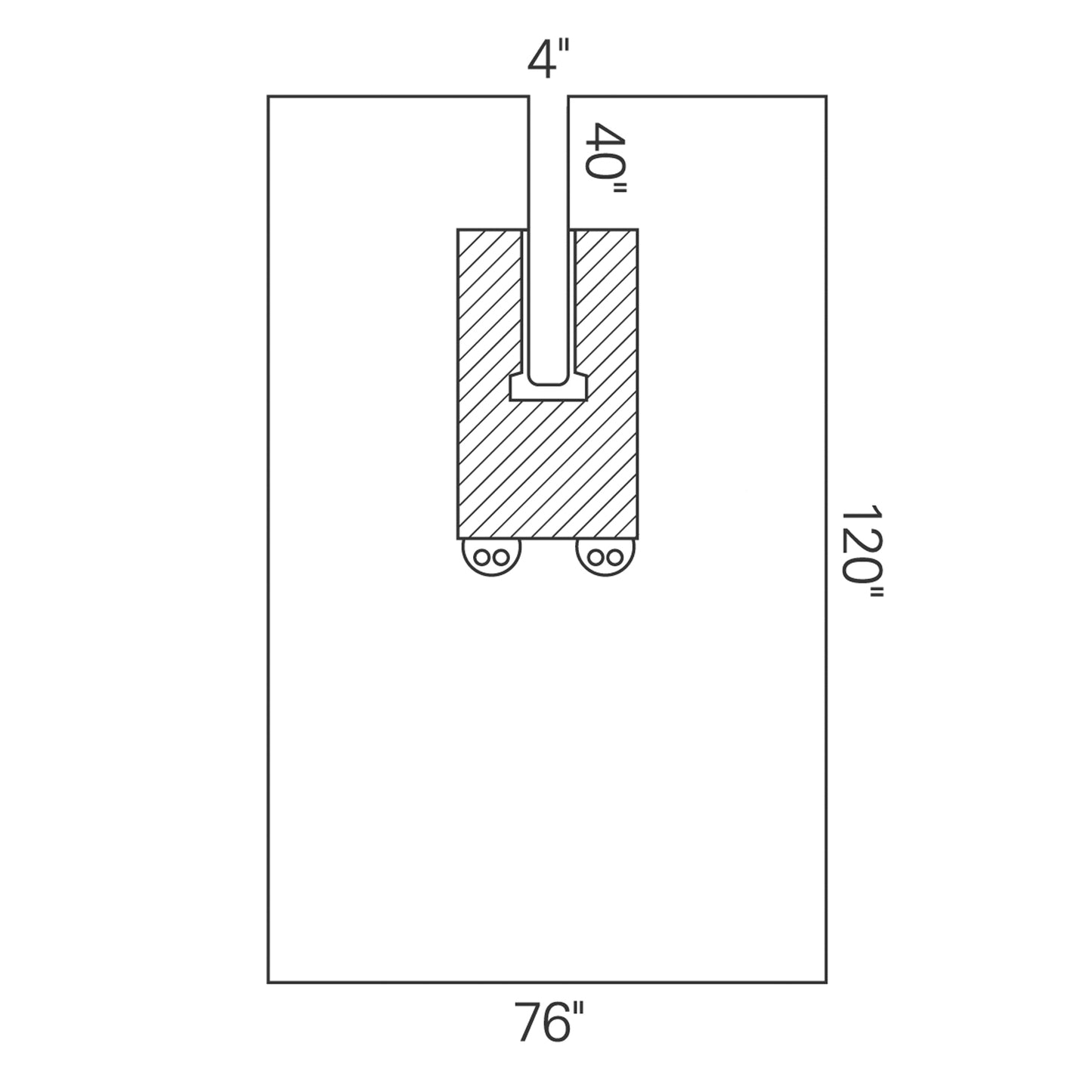 HALYARD DRAPES, 17 per case