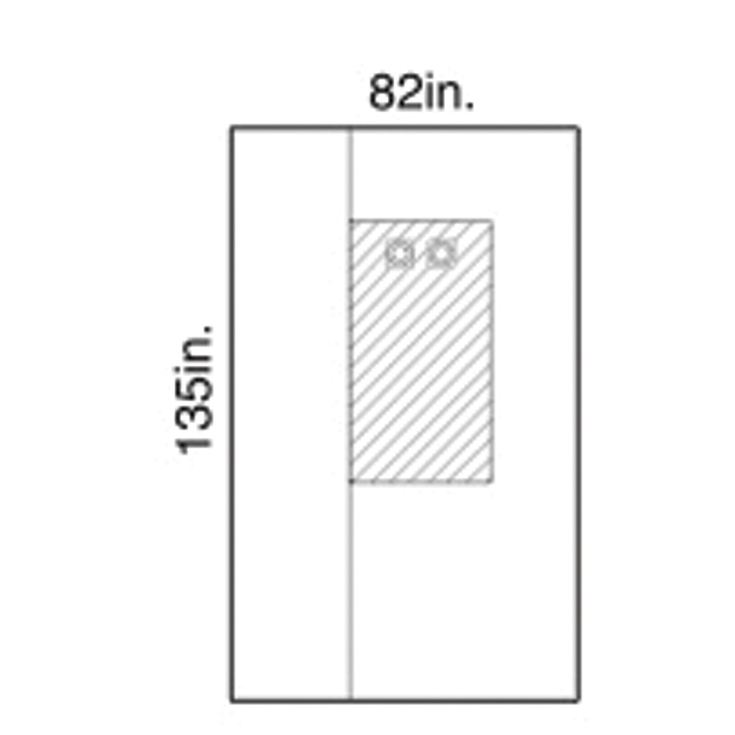 HALYARD DRAPES, 14 per case