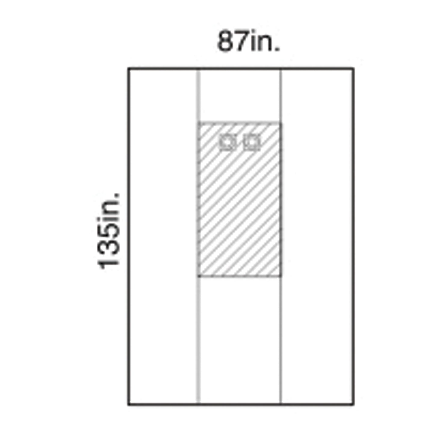 HALYARD DRAPES, 16 per case