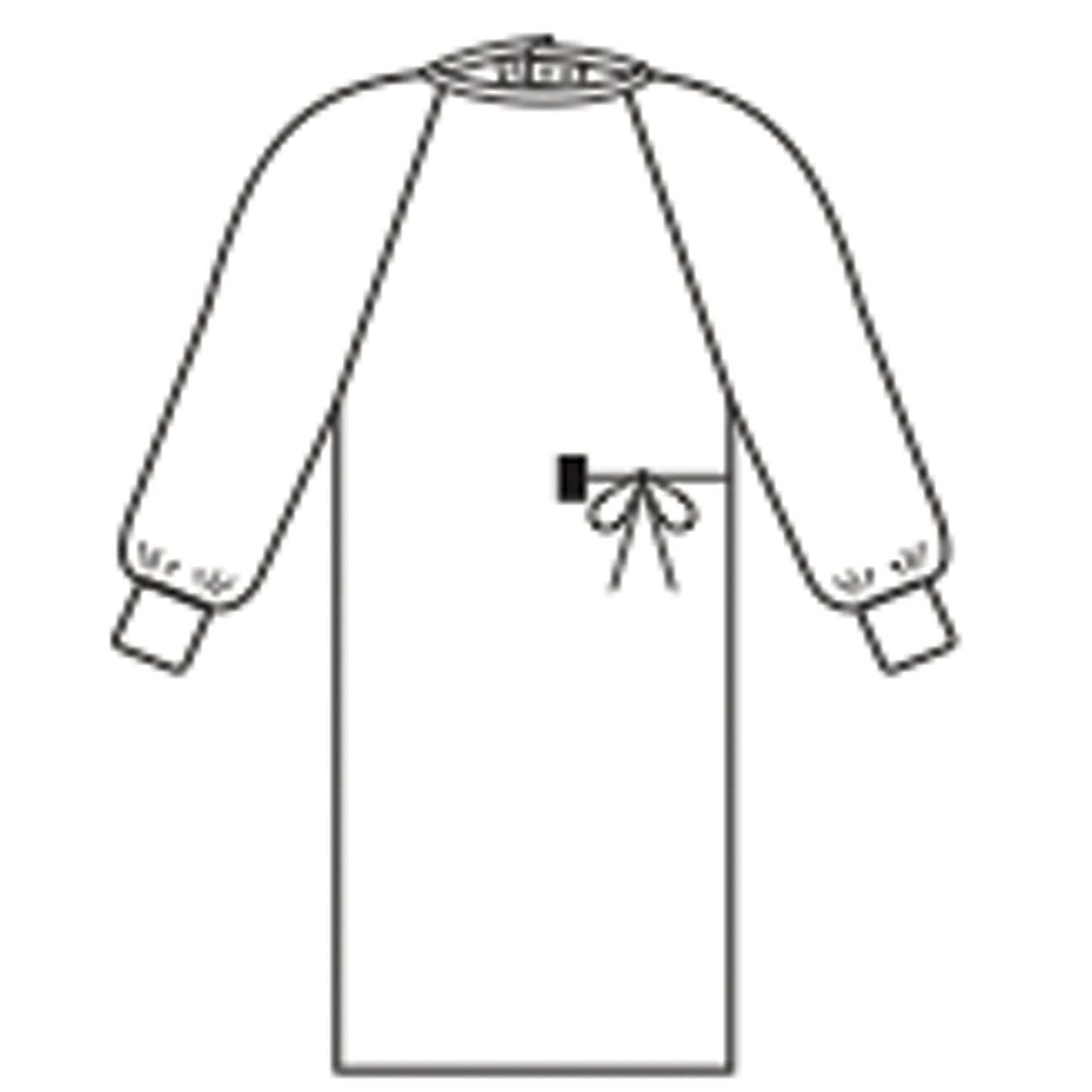 HALYARD EVOLUTION SURGICAL GOWNS, 36 per case